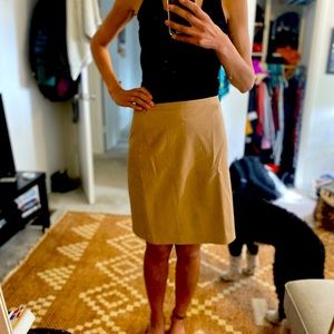 The limited stretch nude pencil skirt